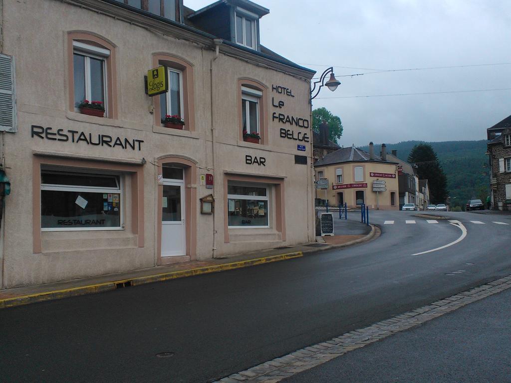 ホテル Logis Le Franco Belge Monthermé エクステリア 写真