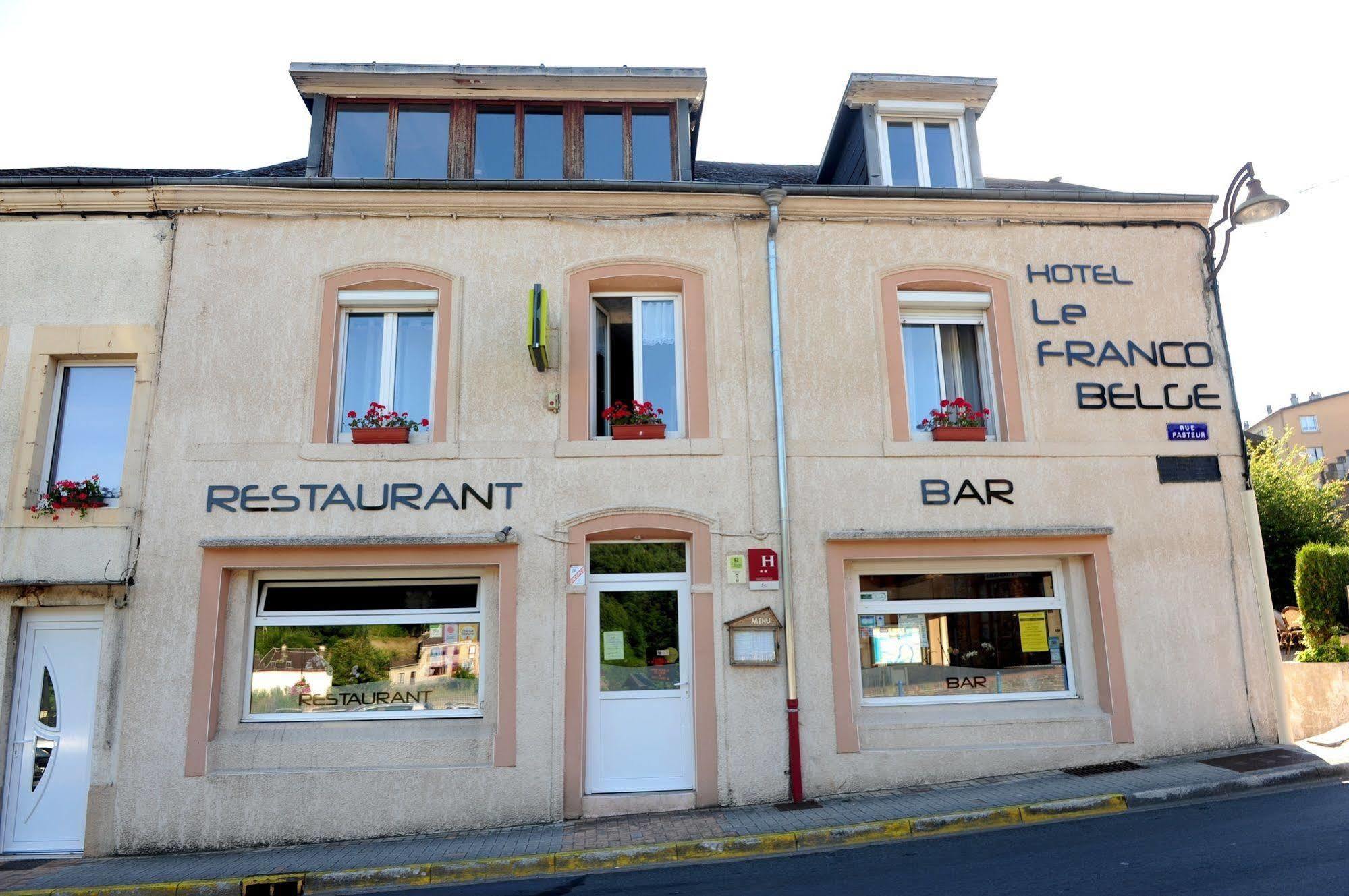 ホテル Logis Le Franco Belge Monthermé エクステリア 写真