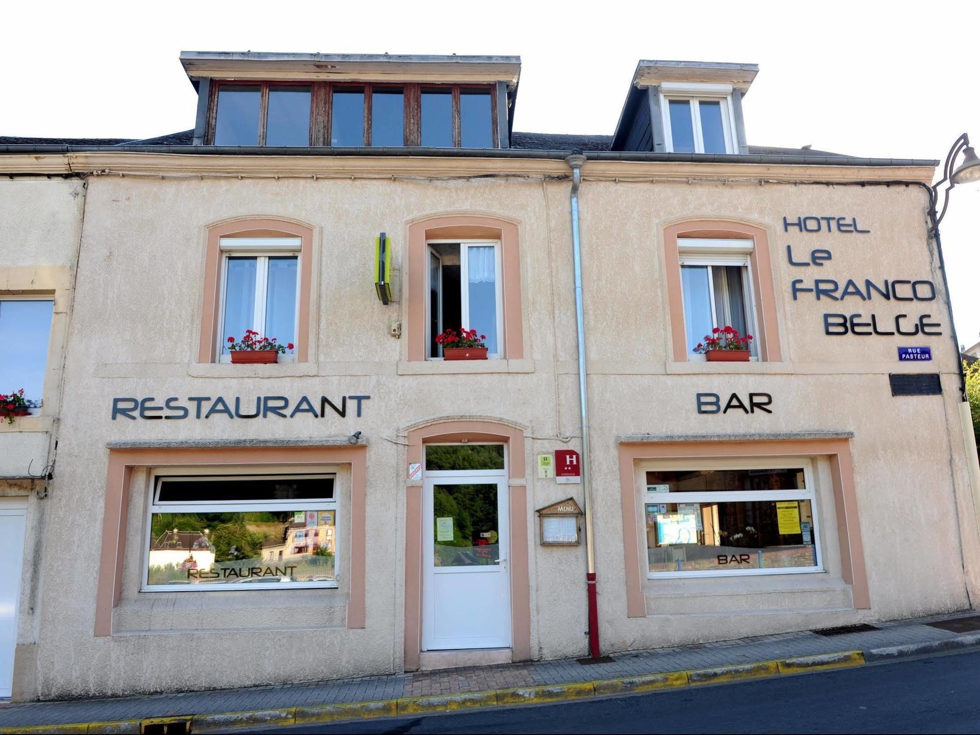 ホテル Logis Le Franco Belge Monthermé エクステリア 写真